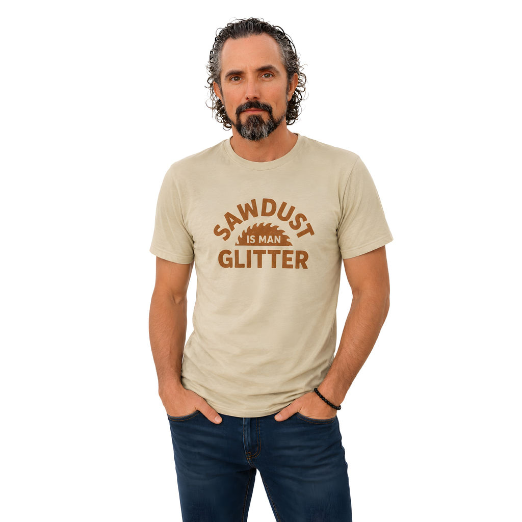 Sawdust Is Man Glitter Tee