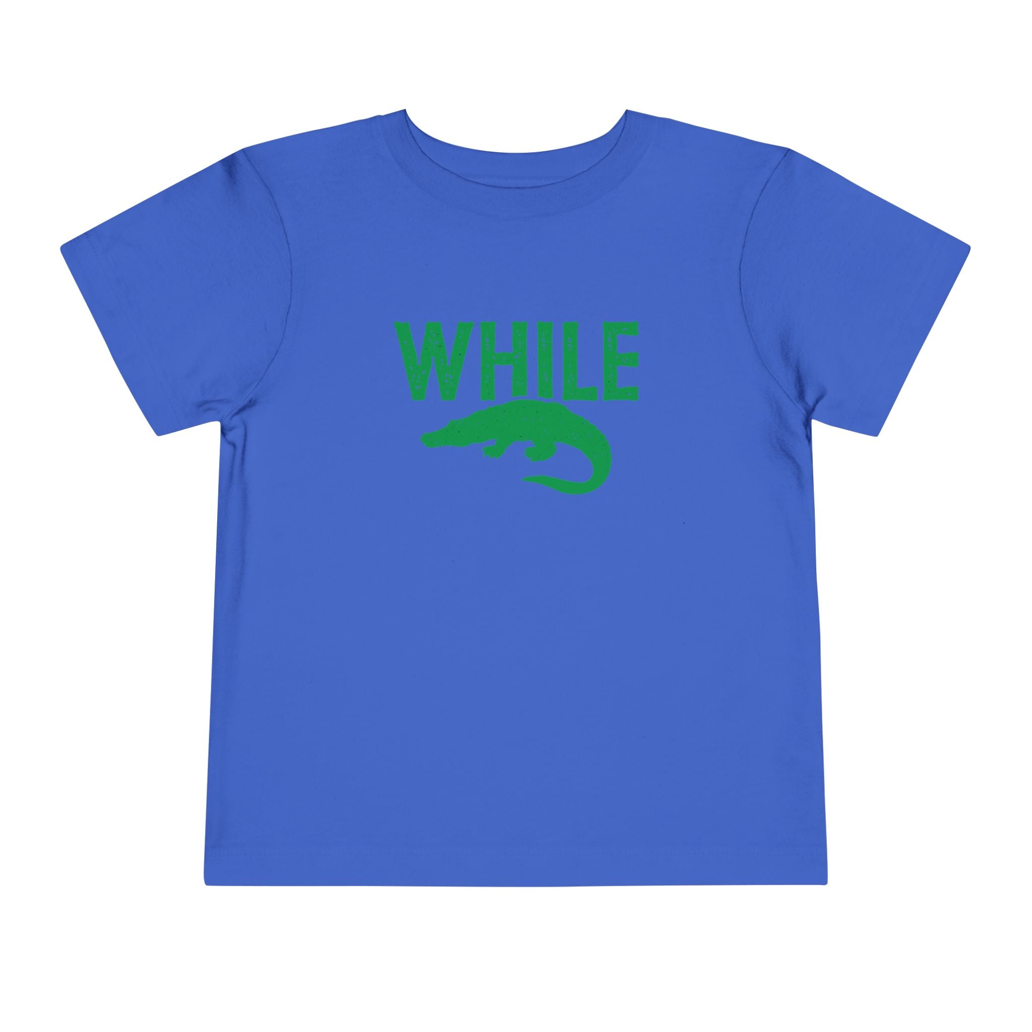While Crocodile Toddler Tee