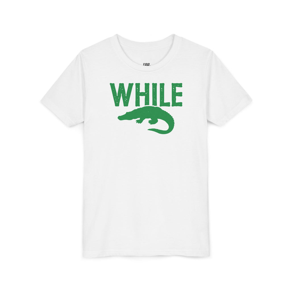 While Crocodile Youth Tee