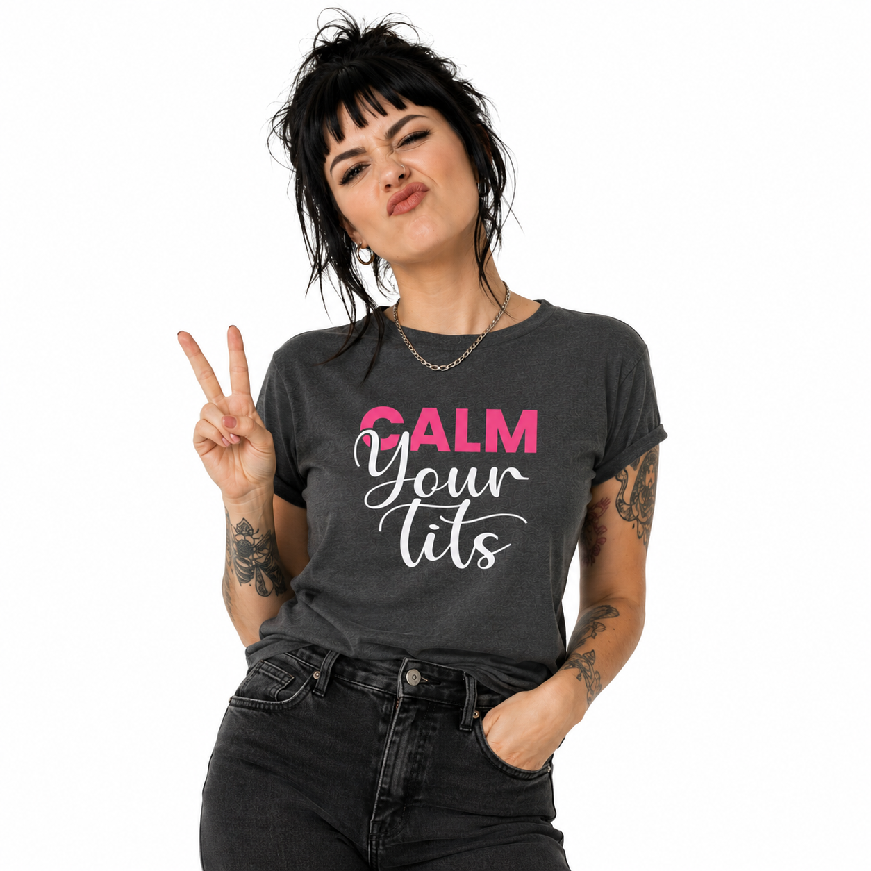 Calm Your Tits Tee