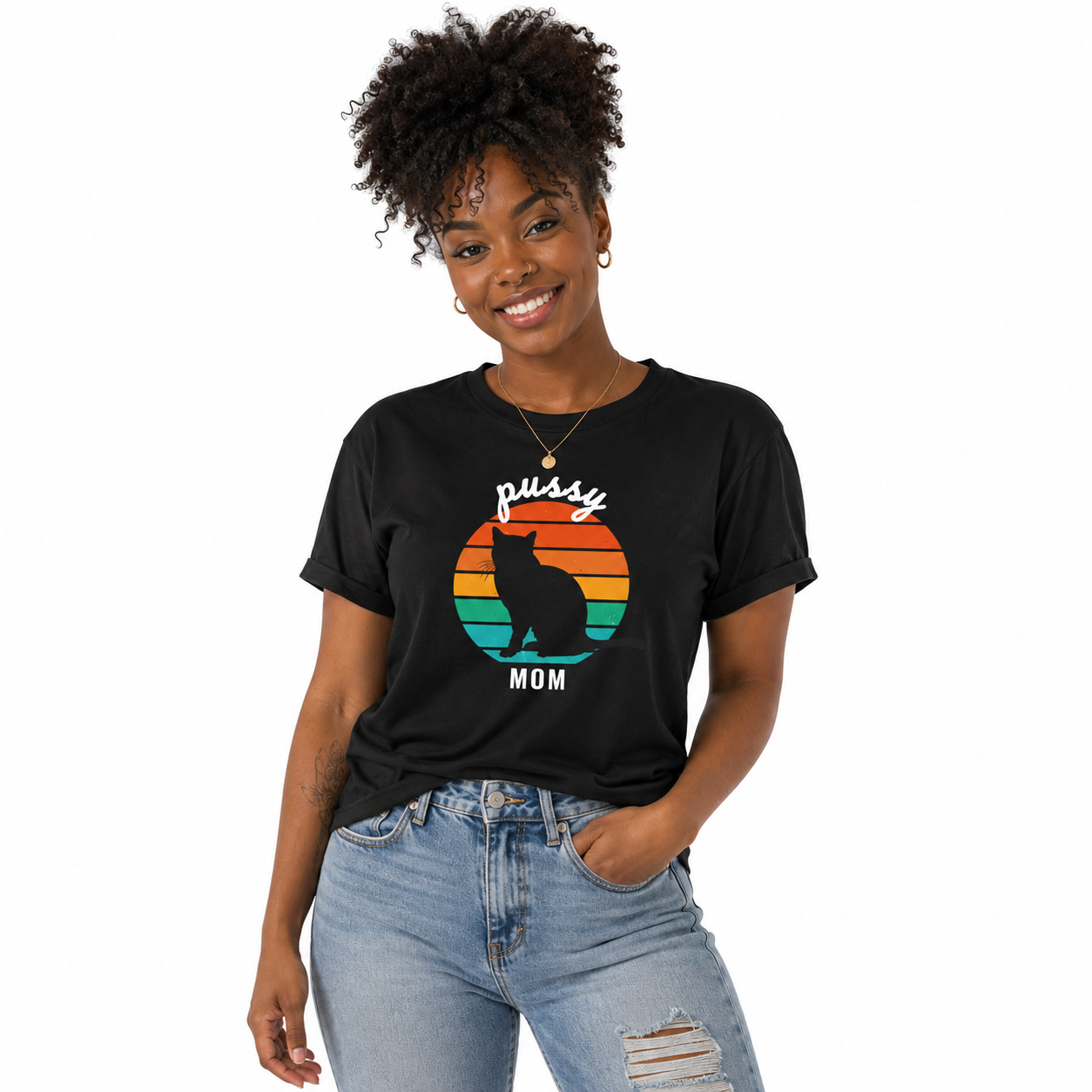 Cat Mom Tee