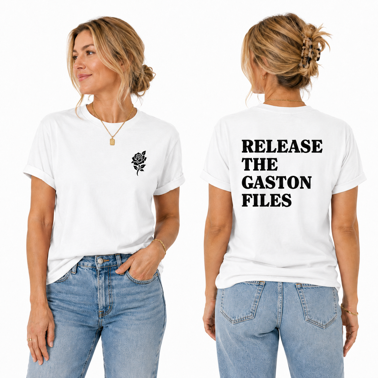 Release the Gaston Files Tee