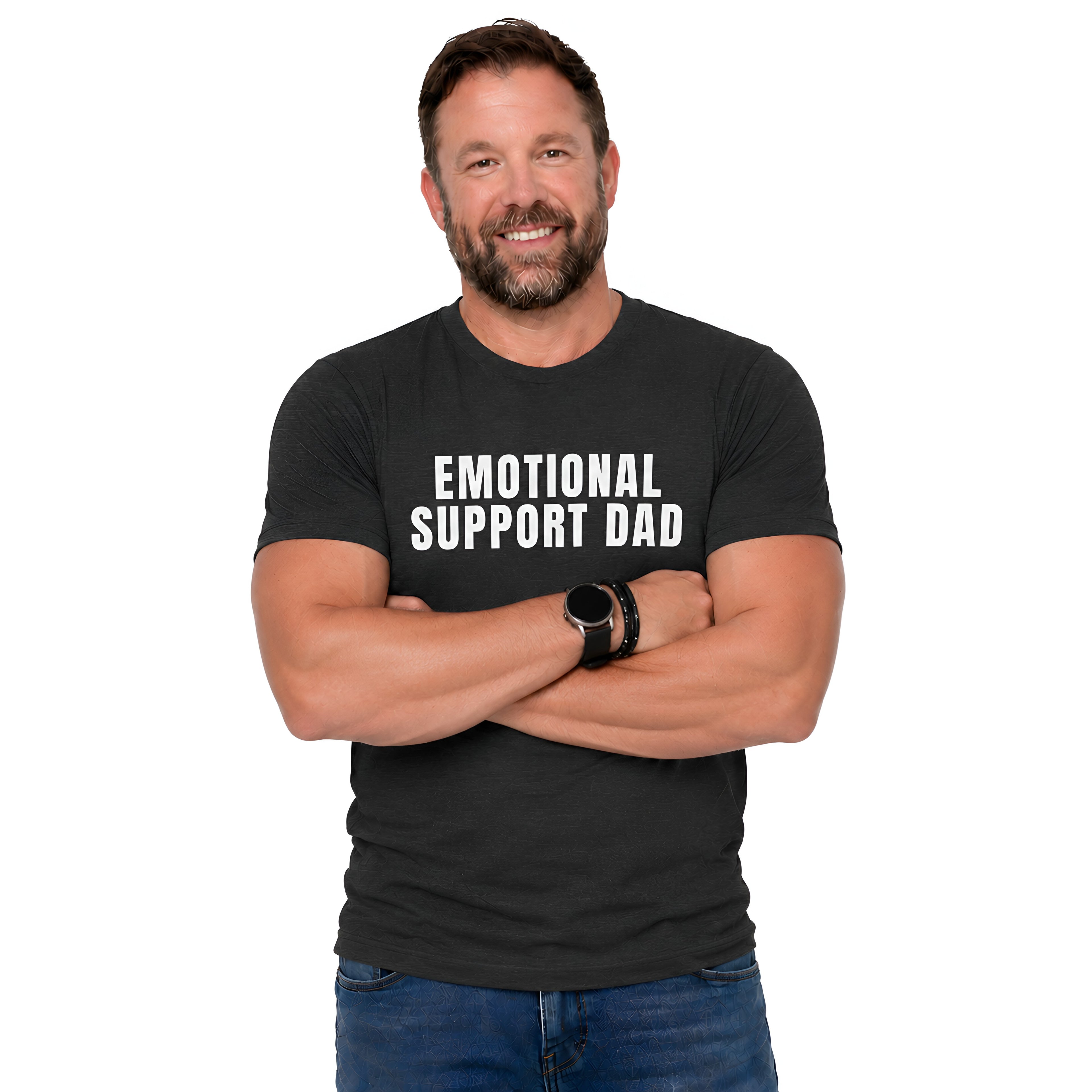 Emotional Support Dad Tee