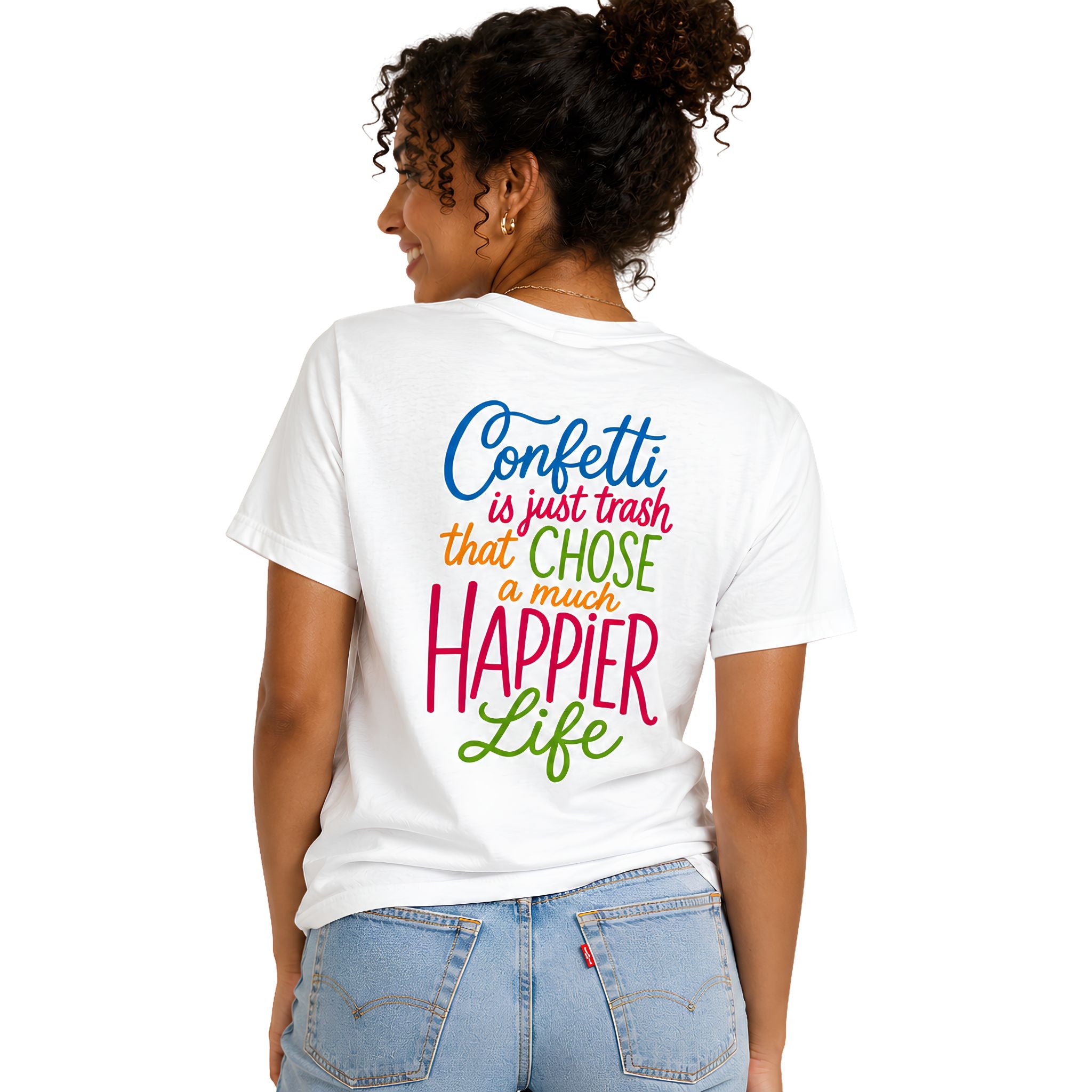 Confetti Is Just Trash Tee