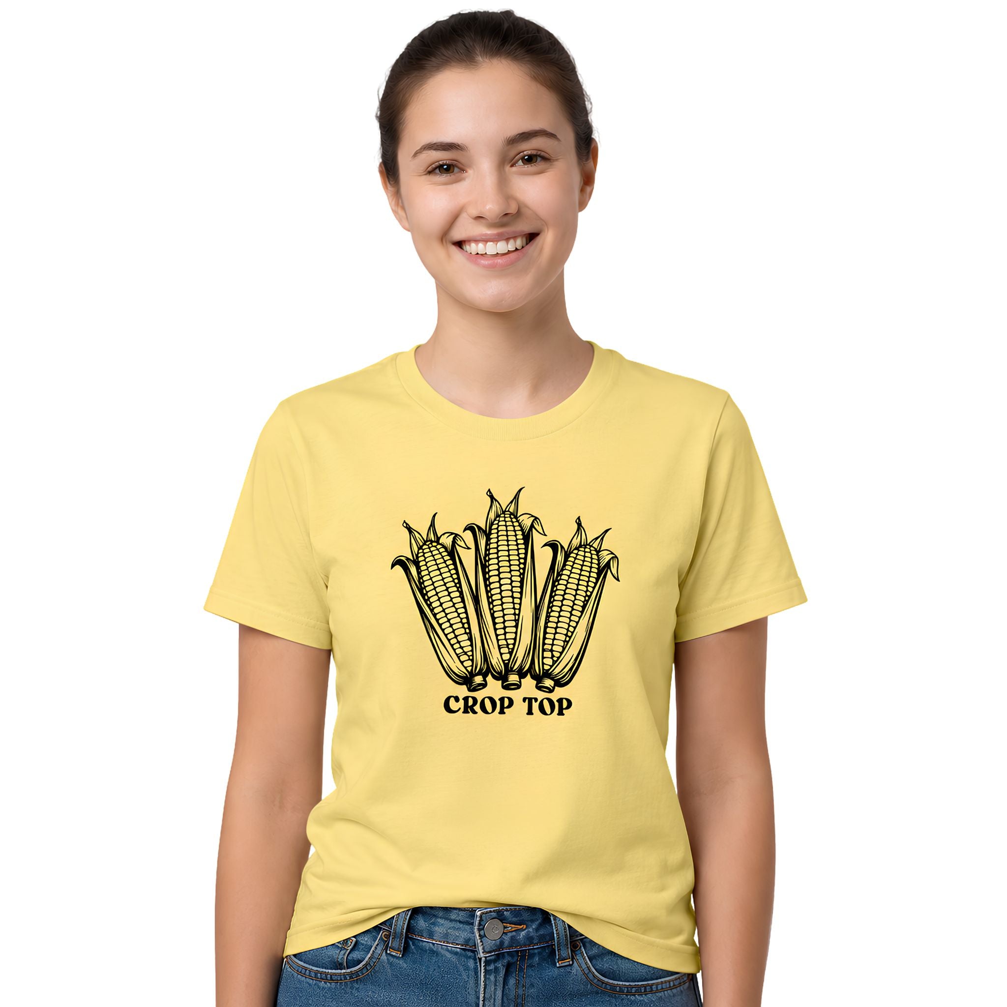 Corn Crop Top Tee