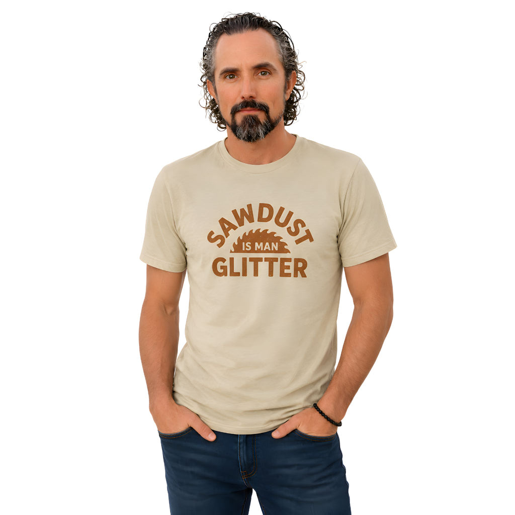 Sawdust Is Man Glitter Tee